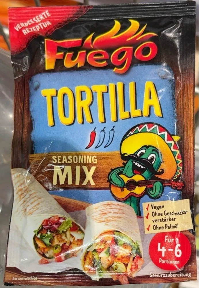 Tortilla Con Pollo Gewürzmischung