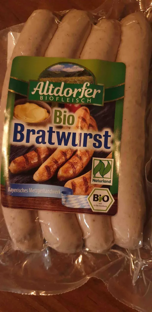 Bio Bratwurst