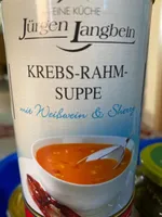 Krebsrahmsuppe