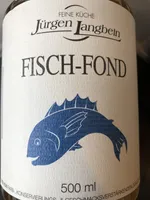 EDEKA Jürgen Langbein Feine Küche Fisch-Fond für Saucen und Suppen 500ml 1.99€ 1l 3.98€