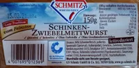 Schinken-Zwiebelmettwurst