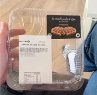 Gauffres de Liège au sucre