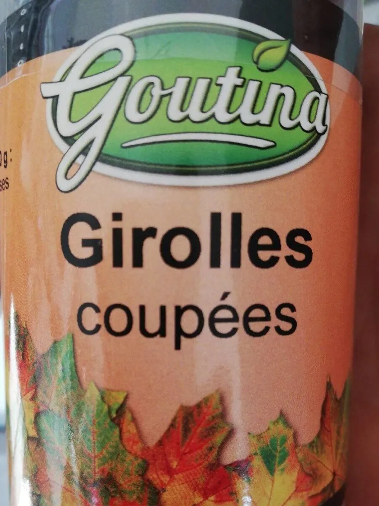 Girolles coupées