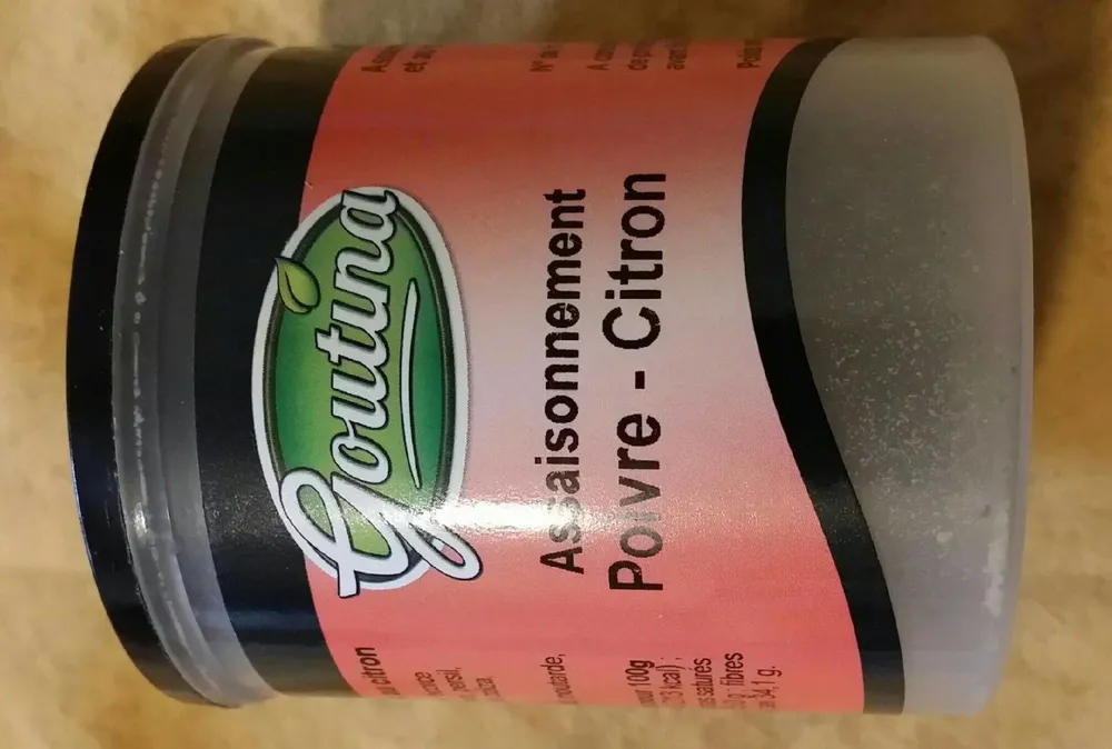 Assaisonnement Poivre - Citron