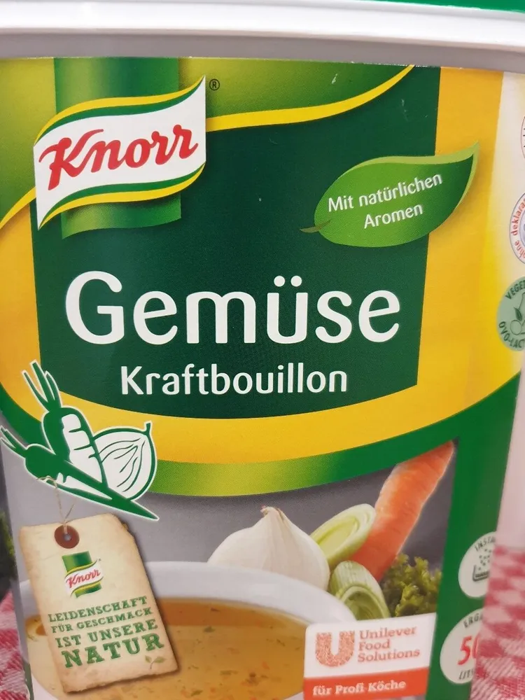 Gemüse Kraftboullon