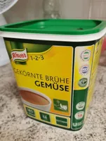 Gekörnte Brühe Gemüse