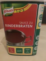 Sauce zu Rinderbraten