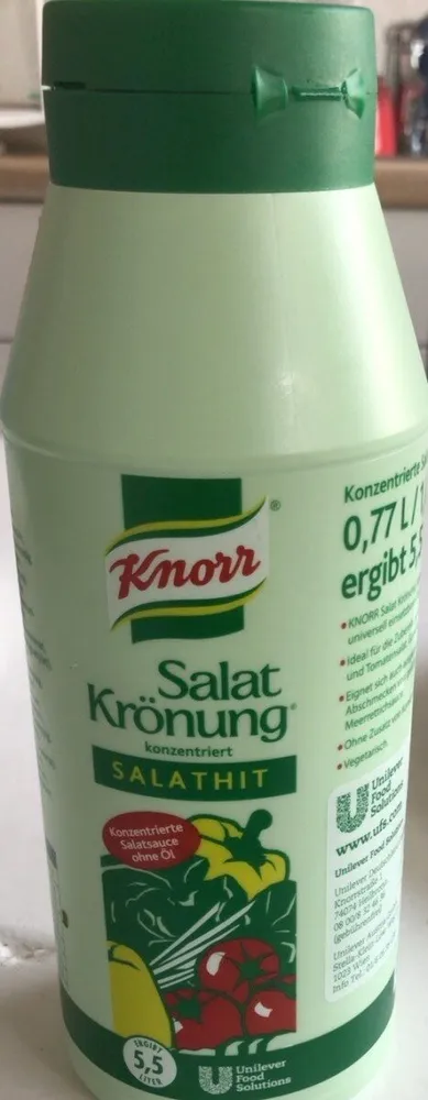 Salat Krönung konzentriert Salathit