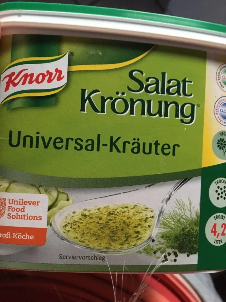 Salat krönung
