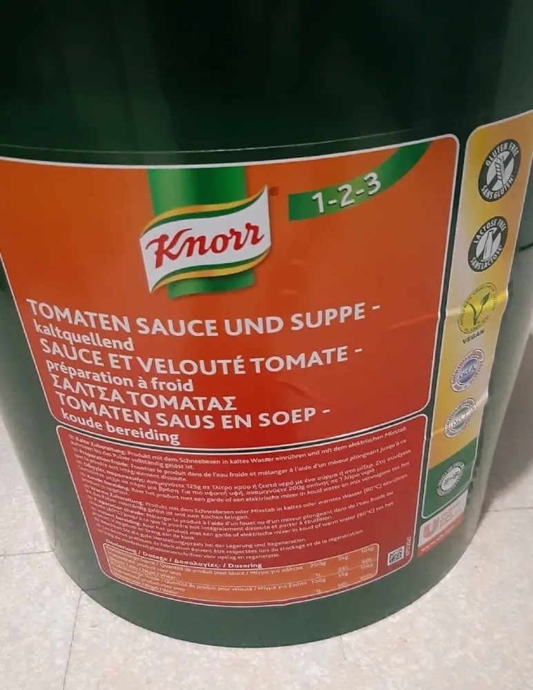 Sauce et velouté tomate