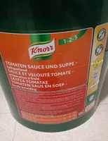 Sauce et velouté tomate