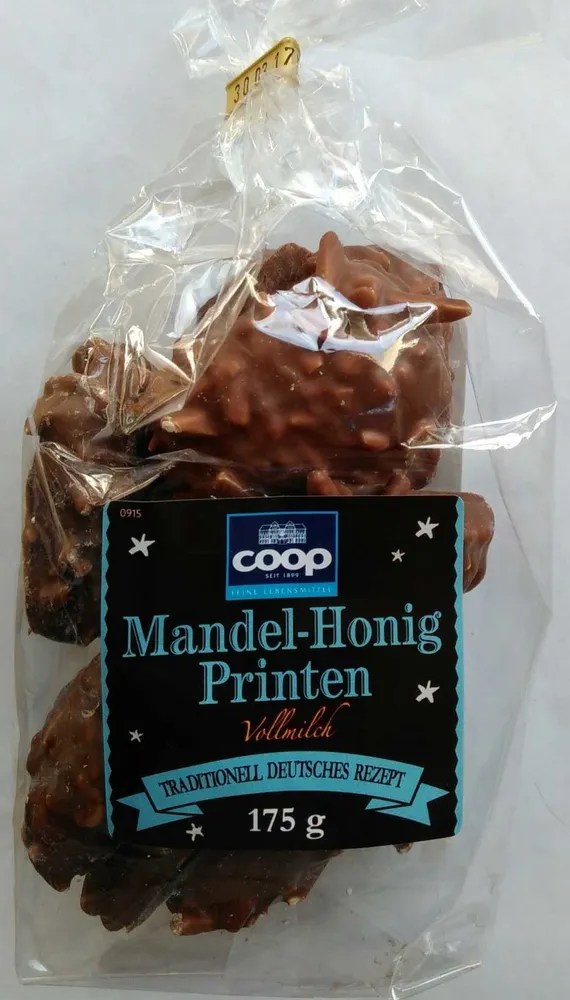 Mandel-Honig-Printen Vollmilch