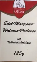 Edel-Martipan-Walnuss-Pralinen