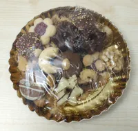 Feinstes Weihnachtsgebäck Plätzchenteller