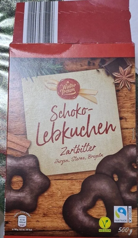 Schoko-Lebkuchen Zartbitter