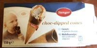 Choc-dipped cones