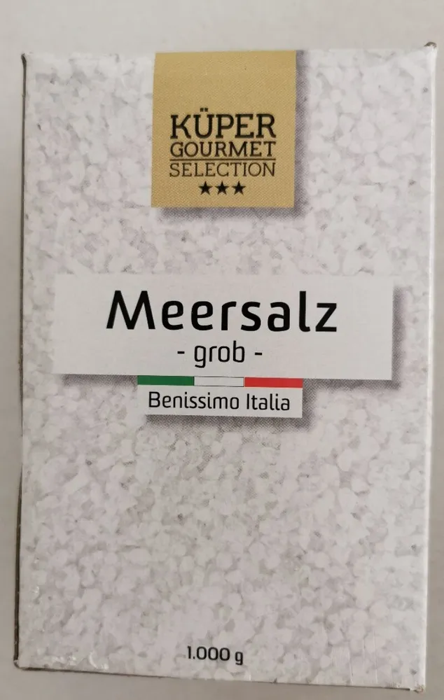 Meersalz grob