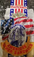 traditional american super sandwich