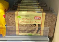 Organic sunflower seed bread