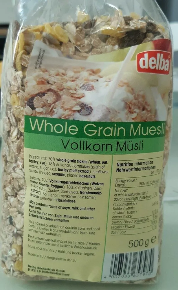 Whole Grain Muesli