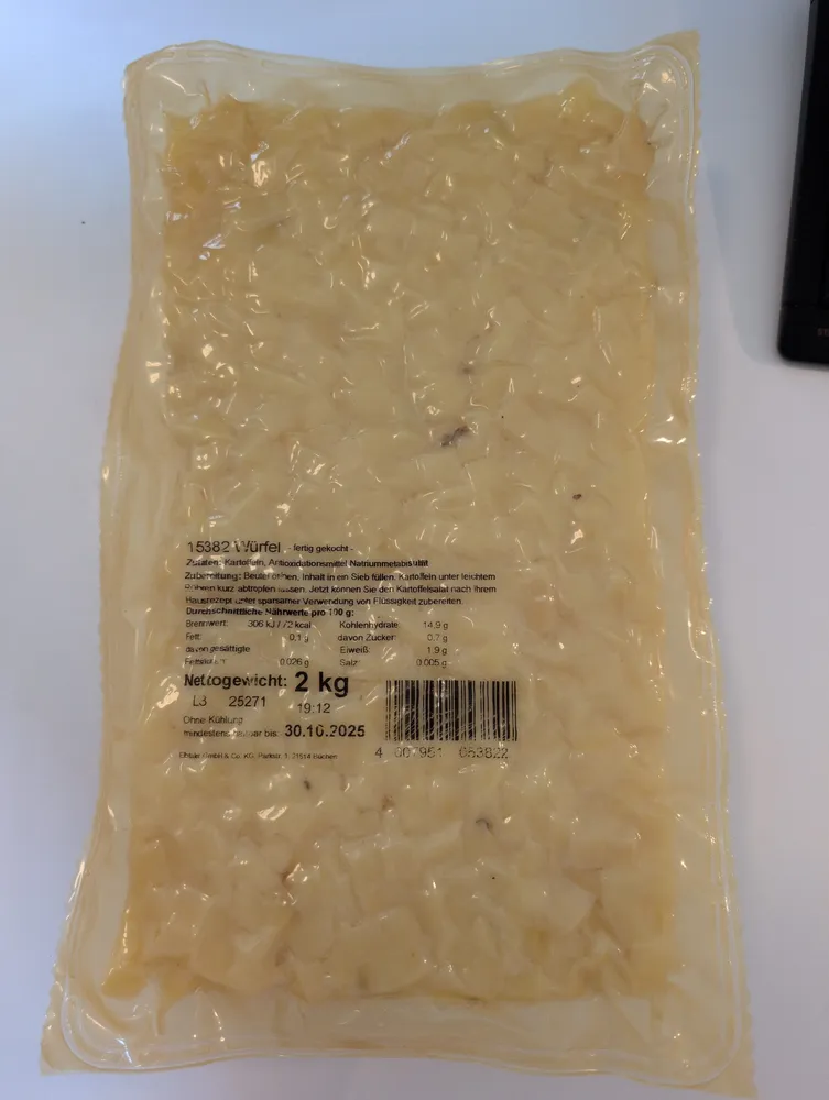 Kartoffelwürfel
