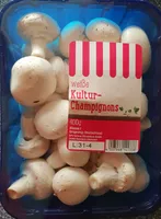 weiße Kultur-Champignons