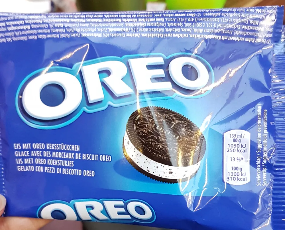 Oreo Ice Cream Sandwich