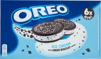 ICE CREAM WITH OREO BISCUIT PIECES