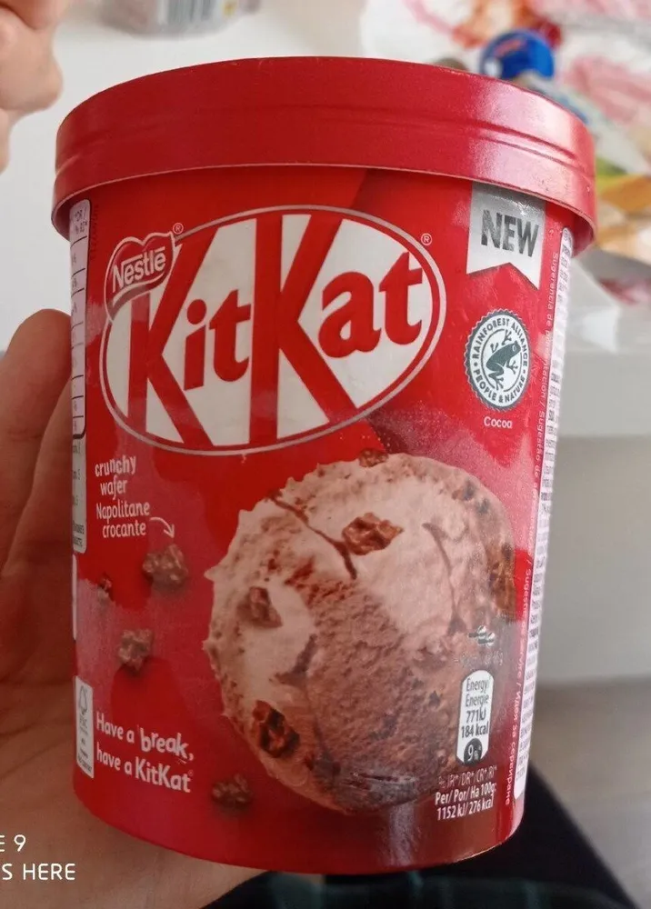 Helado Kit Kat