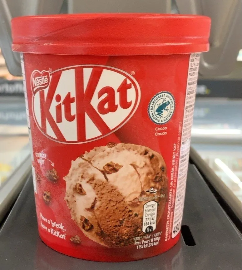 Gaufrette croustillante. Un break, un KitKat