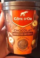 glace chocolat noisettes entières