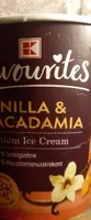 VANILLA & MACADAMIA Premium Ice Cream