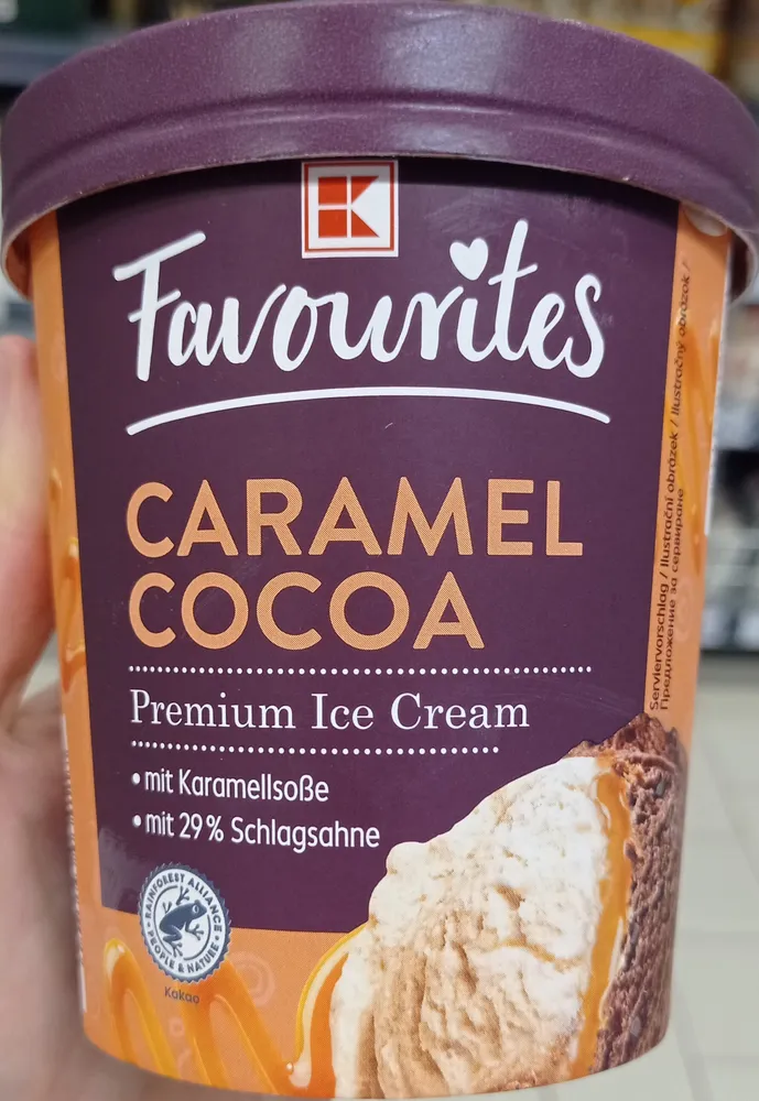 Caramel Cocoa ice cream