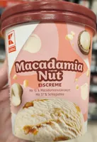 Macadamia nut Eiscreme