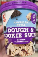 American style dough & cookie swirl