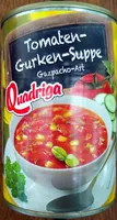 Tomaten-Gurken-Suppe