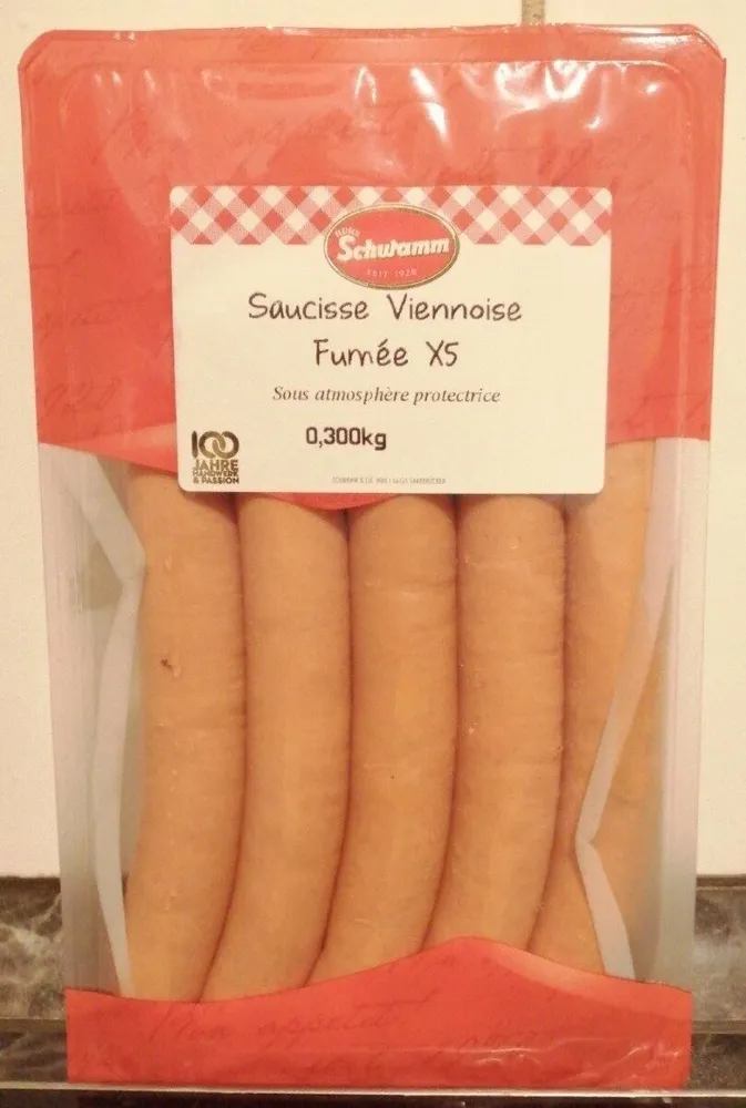 Saucisse viennoise fumée x5