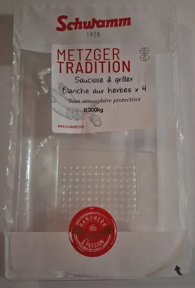 Saucisse à griller blanche aux herbes