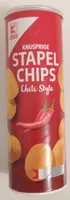 Knusprige Stapelchips Chili Style