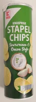 Knusprige Stapelchips Sourcream & Onion Style