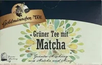 Grüner Tee mit Matcha