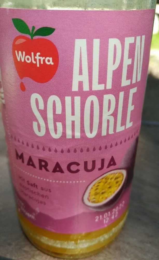 Aplenschorle Maracuja