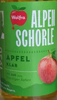 Alpenschorle Apfel klar