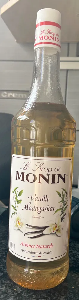 Le Sirop de Monin Vanille Madagaskar