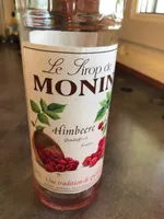 Sirop de framboises