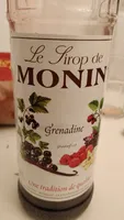Monin Grenadine, 1 Pack(1 X 0.7 L)