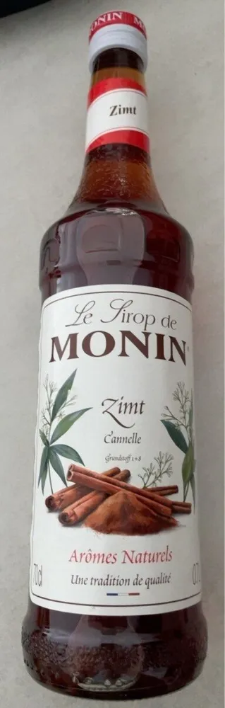 Sirop de canelle