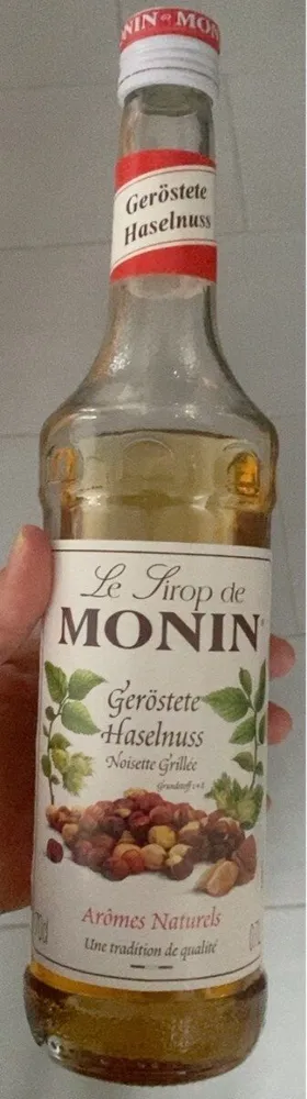 Sirup geröstete Haselnuss