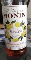 Sirop de mirabelle