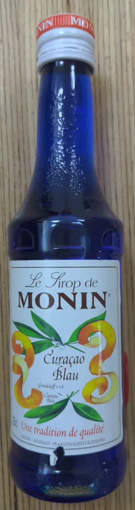 Le Sirop De Monin - Curacao Blau